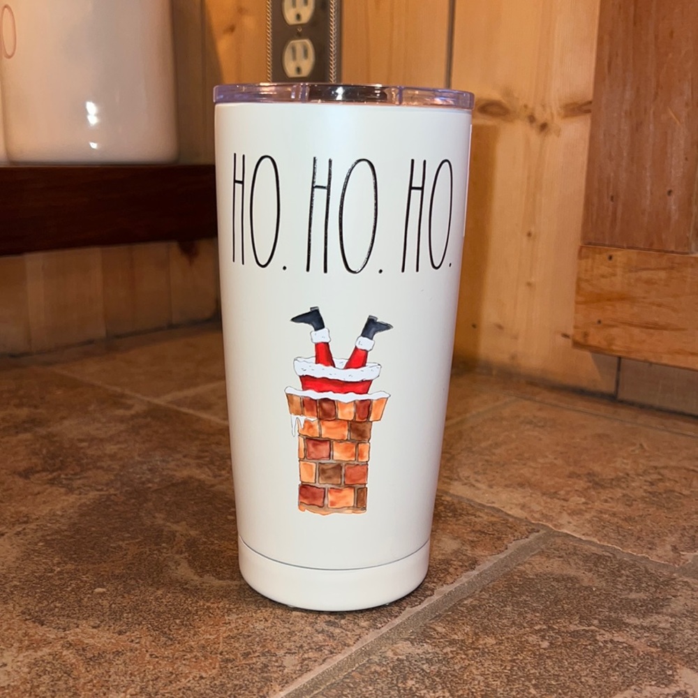 Rae Dunn “Ho Ho Ho” Tumbler